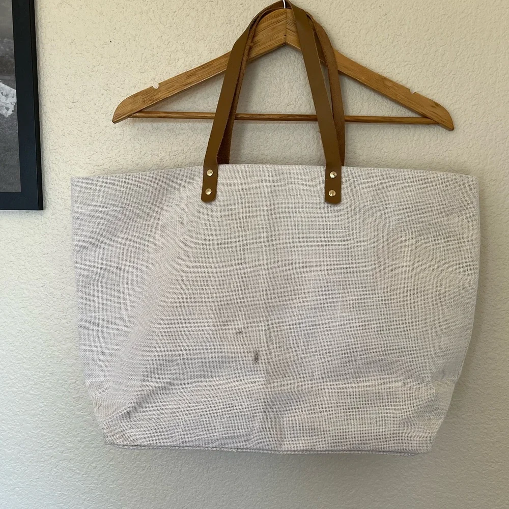 Mud Pie | Silver Sequin Bride Tote Bag - Picture 5 of 11